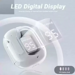 Air31 earbuds With SILICON POUCH wireless crystal Transparent and Bluetooth Air 31Type C